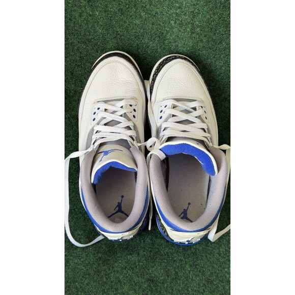 Nike Air Jordan 3 Retro Racer Blue White Men\'s Size 10 CT8532-145 Excellent main image 4